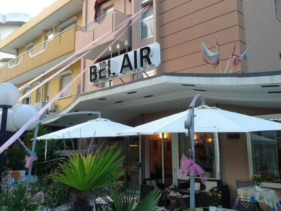 Hotel Bel Air Rivazzurra Di Rimini Eksteriør billede